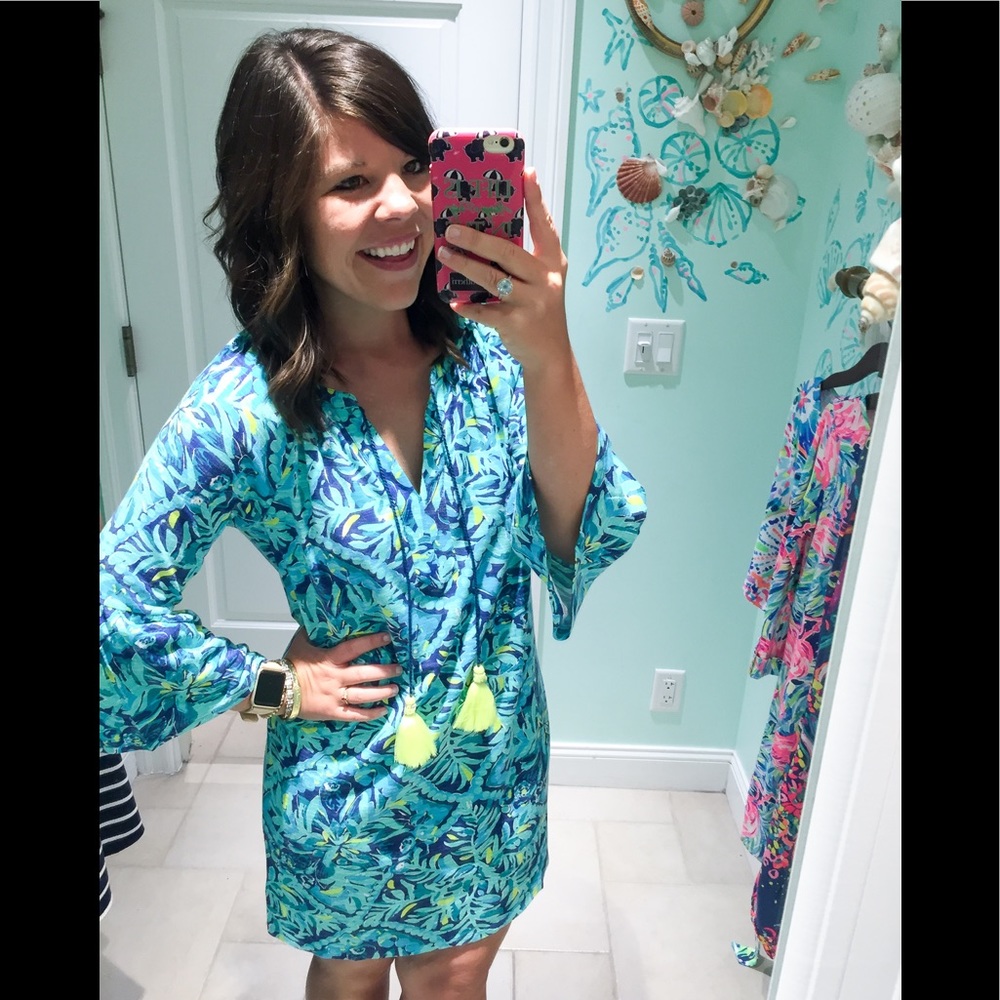 ✅SOLD ‼️ Lilly Pulitzer Del Lago Tunic Dress